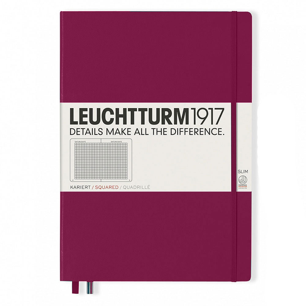 Leuchtturm HC Master Ruled Squared Notebook A4+