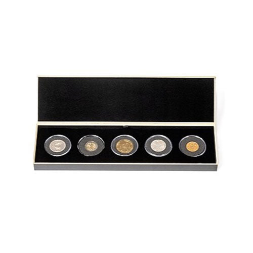 Leuchtturm Luxor Box for 5 Uni Coin Capsules