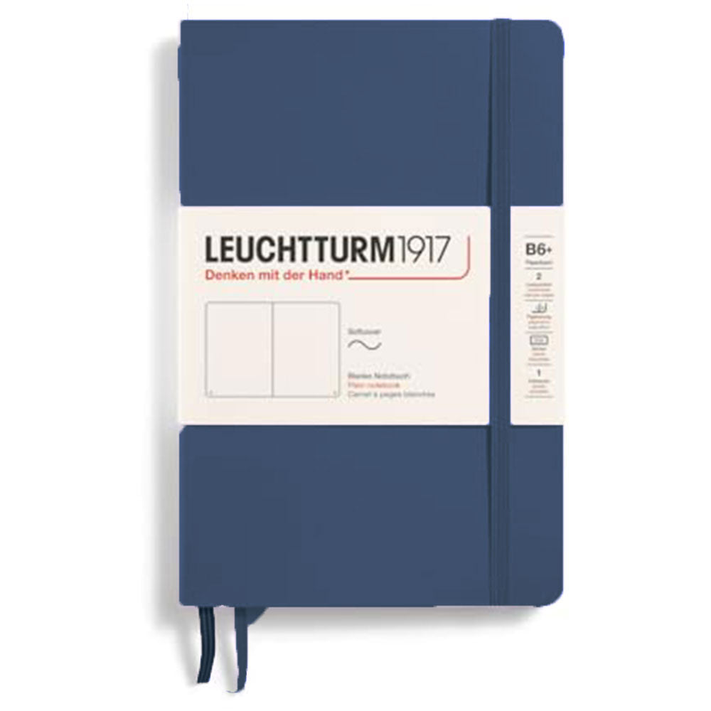 Leuchtturm SC Pocketbok Plain B6+ Notebook123pg