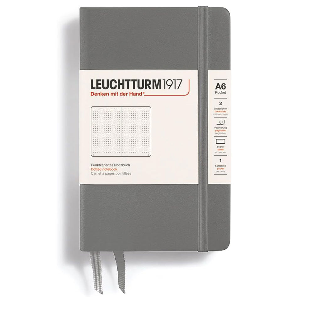 Leuchtturmハードカバー点線のノートブックA6