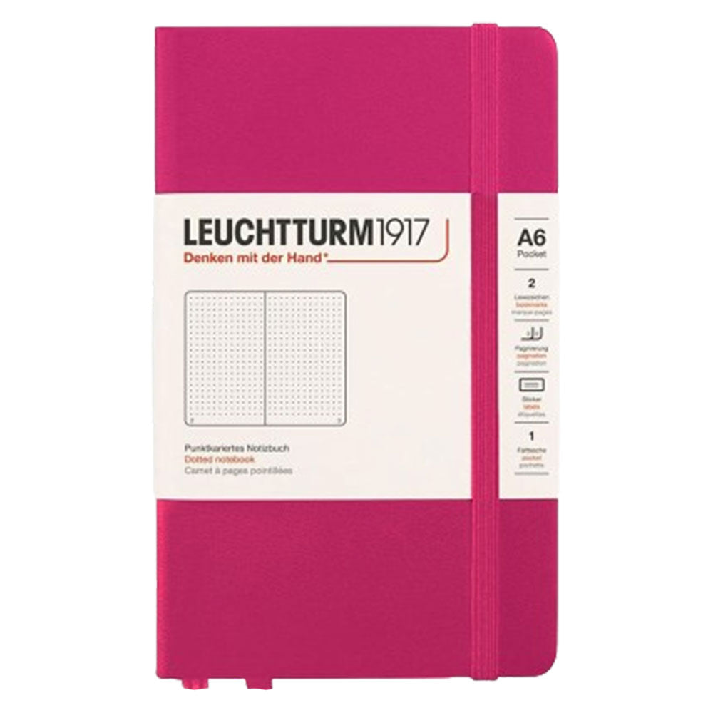 Leuchtturm Hardcover prikket notebook A6