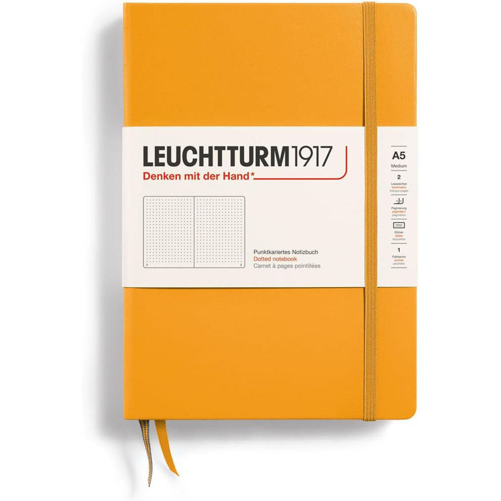 Leuchtturm Hardcover prikket notebook A5