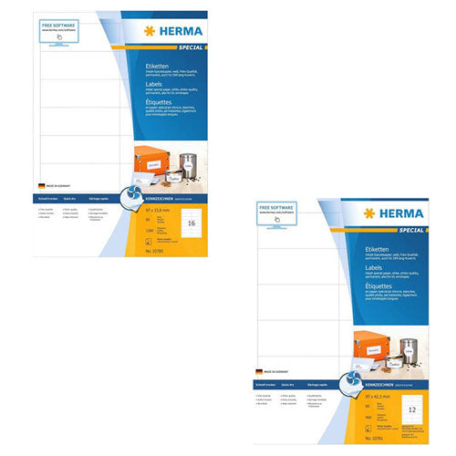 Herma Inkjet Labels A4 80pc