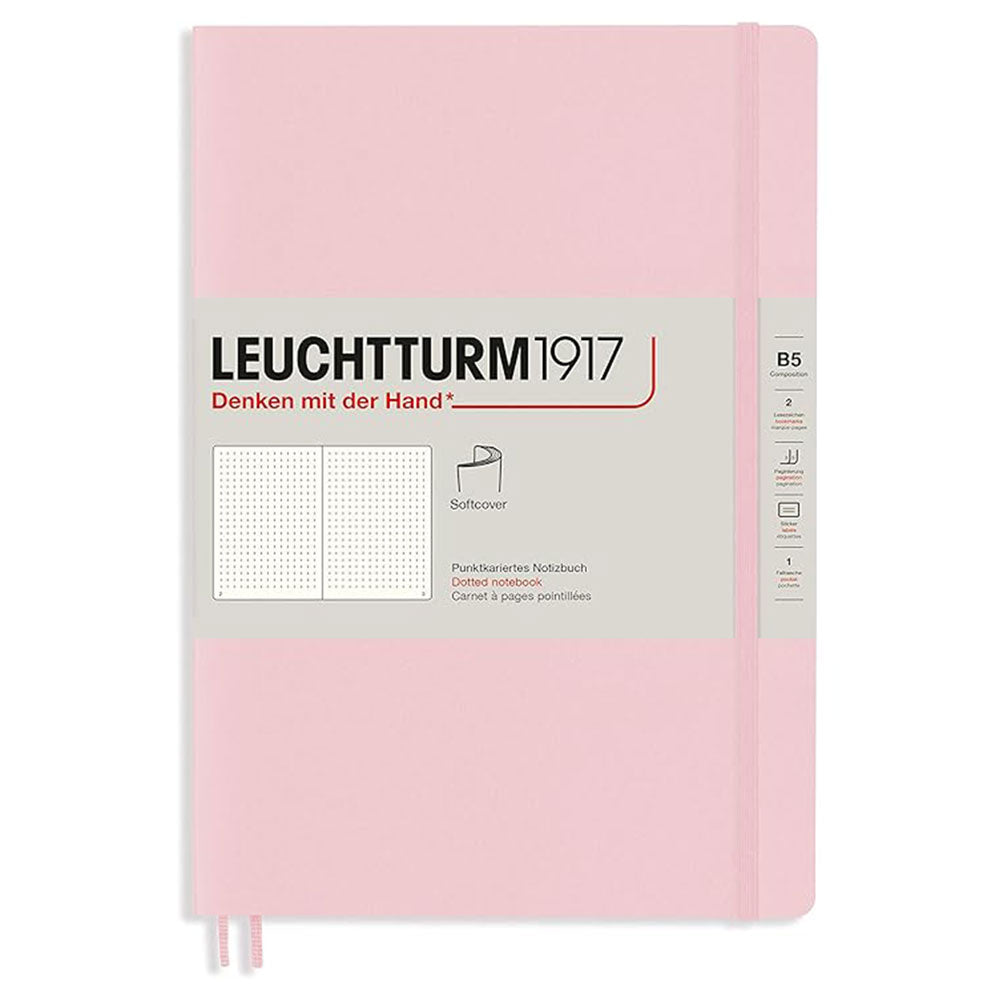 Leuchtturm SC -sammensætning prikket notebook B5