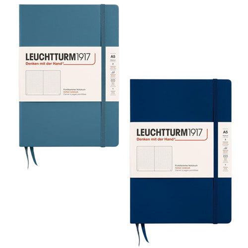 Leuchtturm Hardcover Dotted Notebook A5 (Blue)