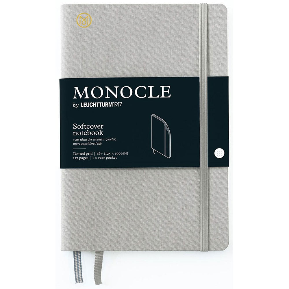 Leuchtturm Monocle Softcover Dotted Notebook B6+