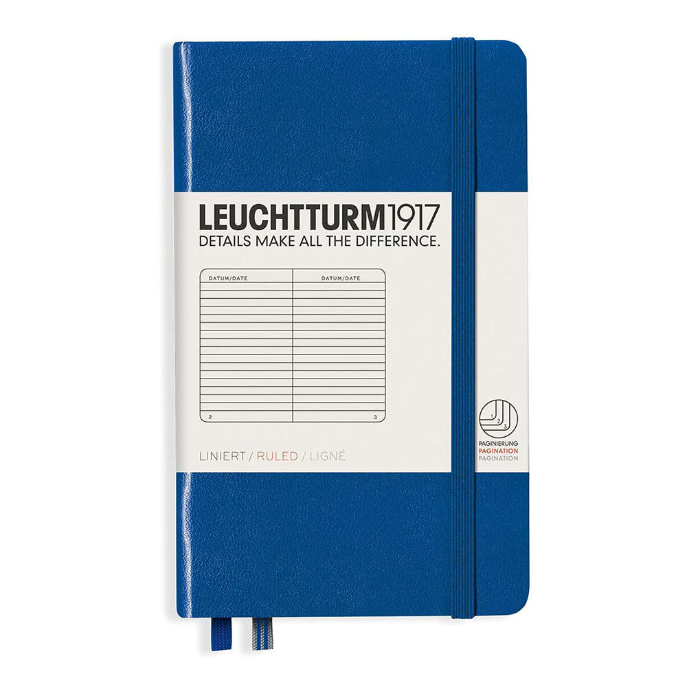 Leuchtturm Hardcover styrede notebook A6