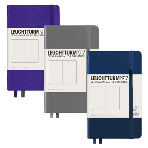 Leuchtturm Hardcover Plain Notebook A6