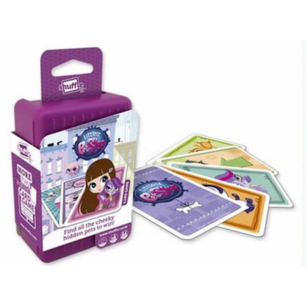 Littlest Pet Shop Shuffle Cards Travel Toy