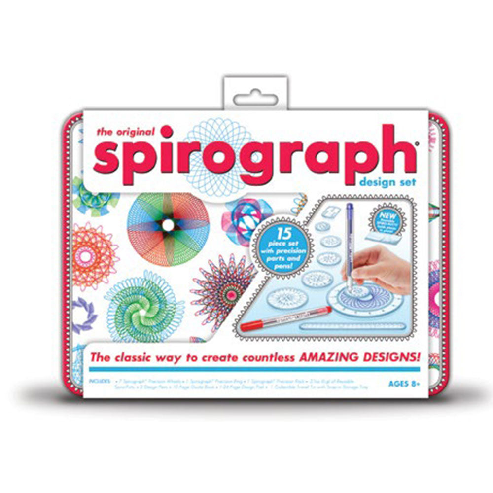 A arte clássica original do Spirograph