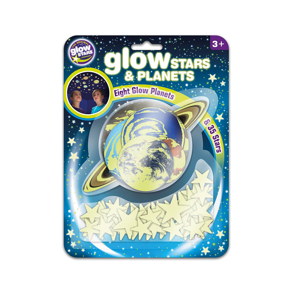 Burza mózgów zabawek glow gwiazd naklejki