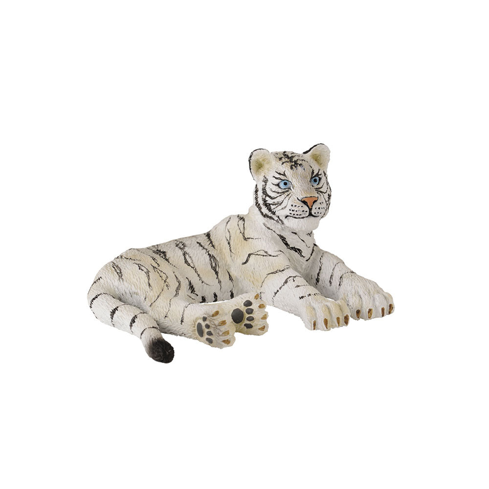 Figura do filhote de tigre branca collectha (médio)