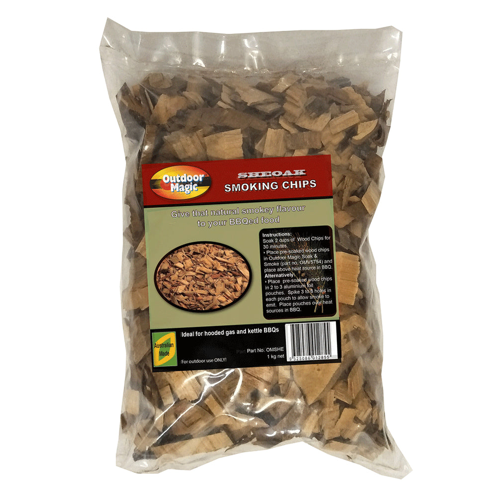 Utomhus magiska rökchips 1 kg väska