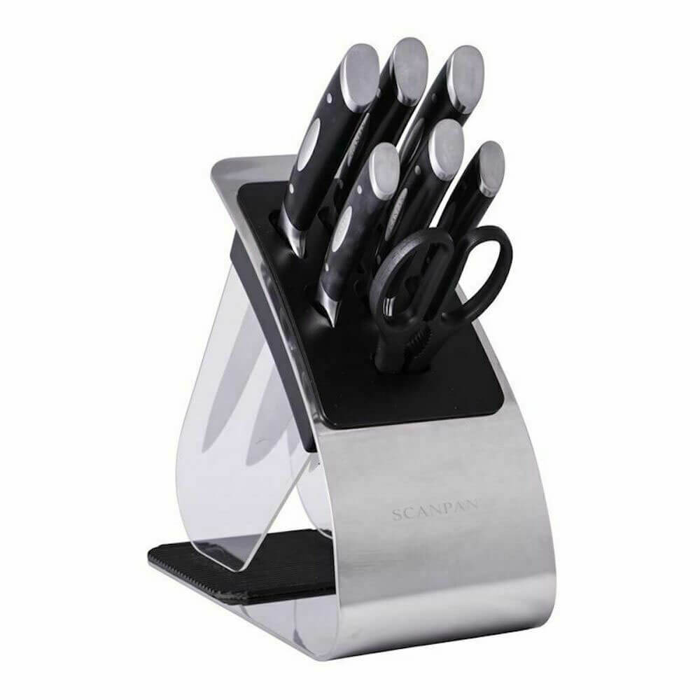 Scanpan Classic Eclipse Knife Block Zestaw (8pcs)