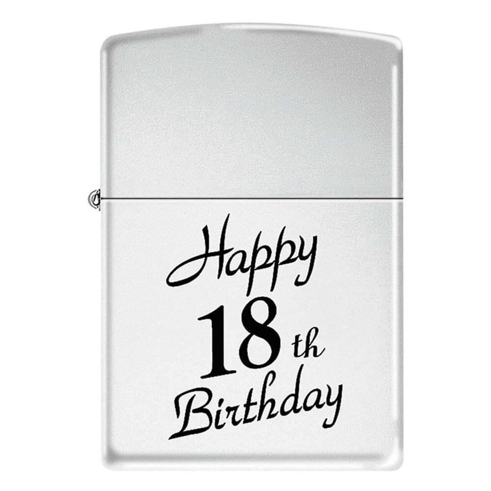 Zippo Birthday Birthday Polish Chrome Accendino