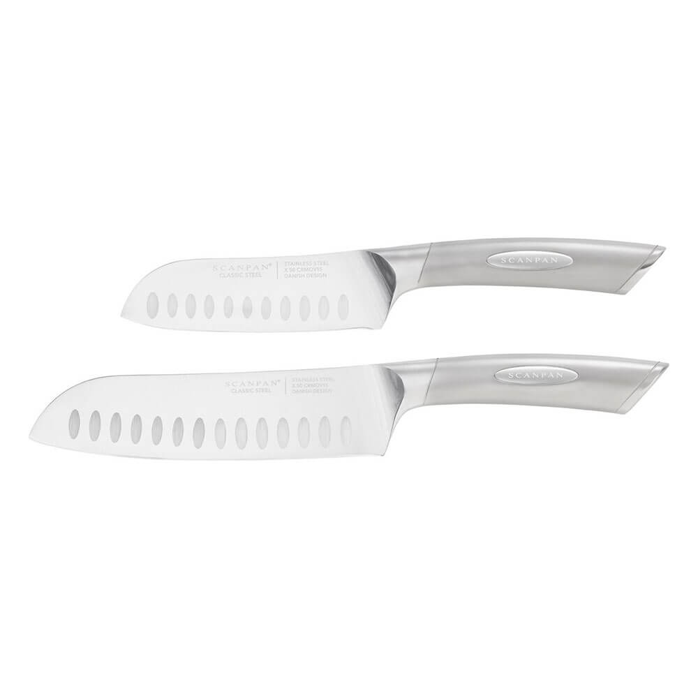 Scanpan Classic rustfritt stål Santoku -kniv