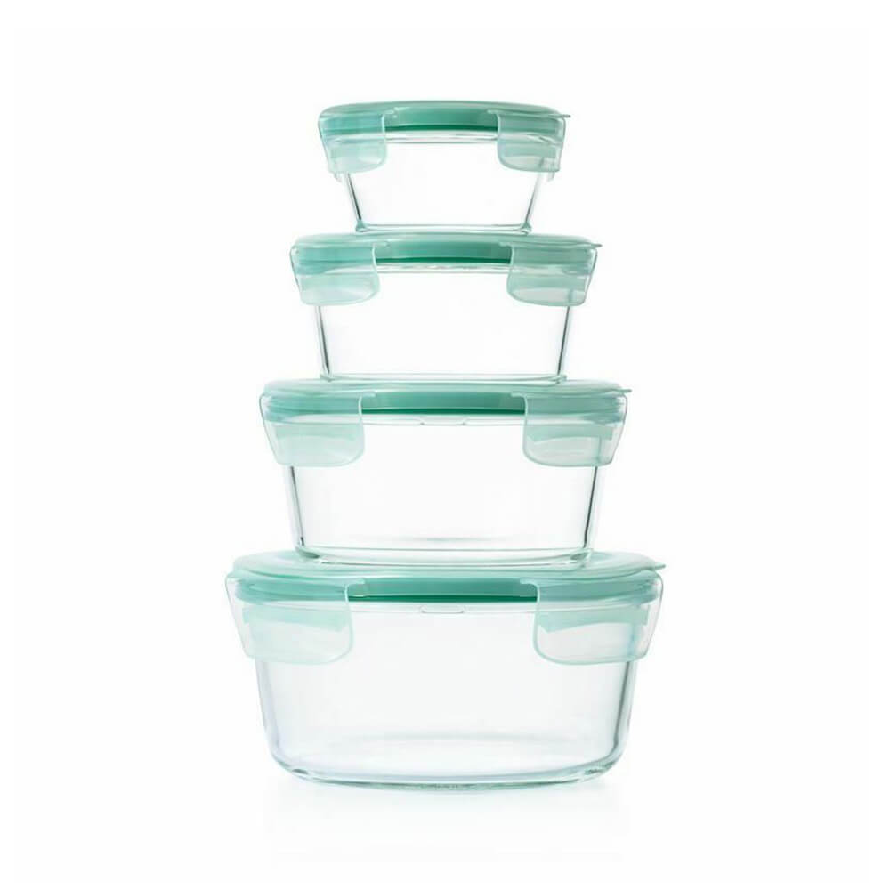 Oxo Good Grips Smart Seal Glass Container Set (4st)