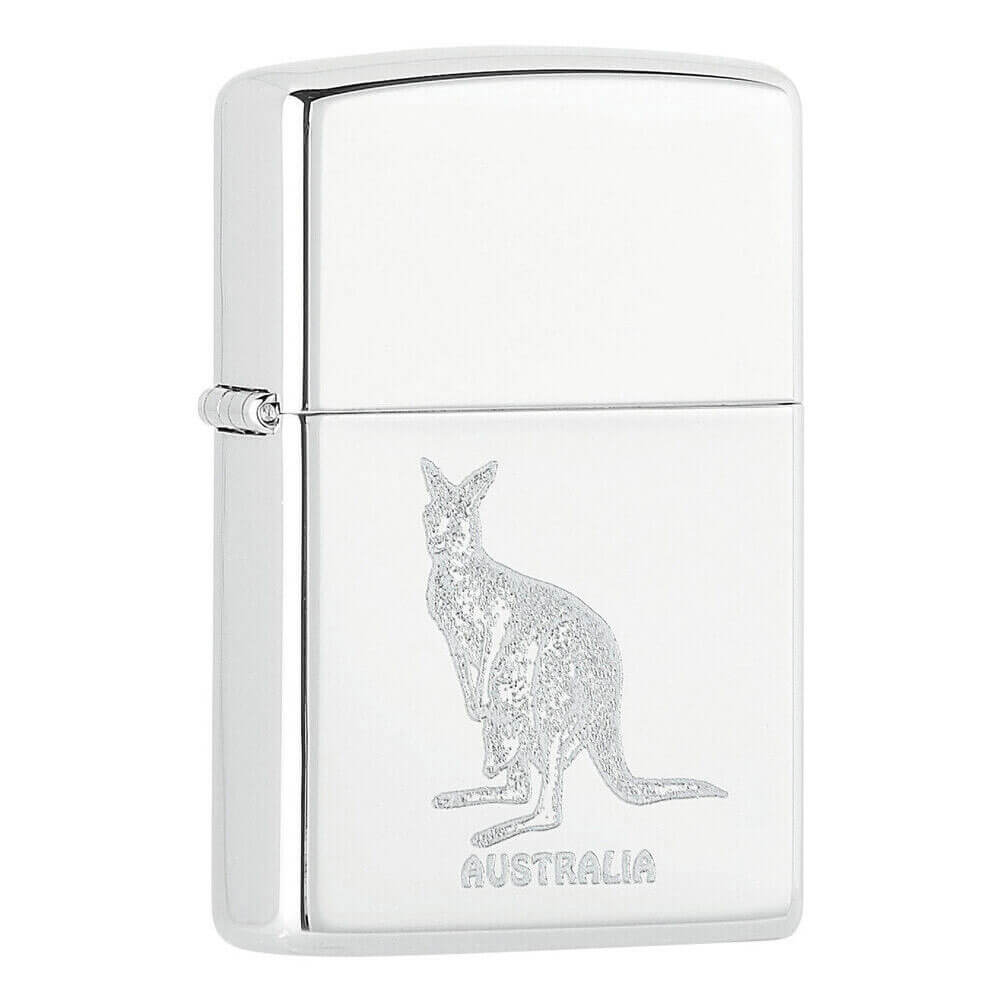 Australian High Polished Chrome Lighter