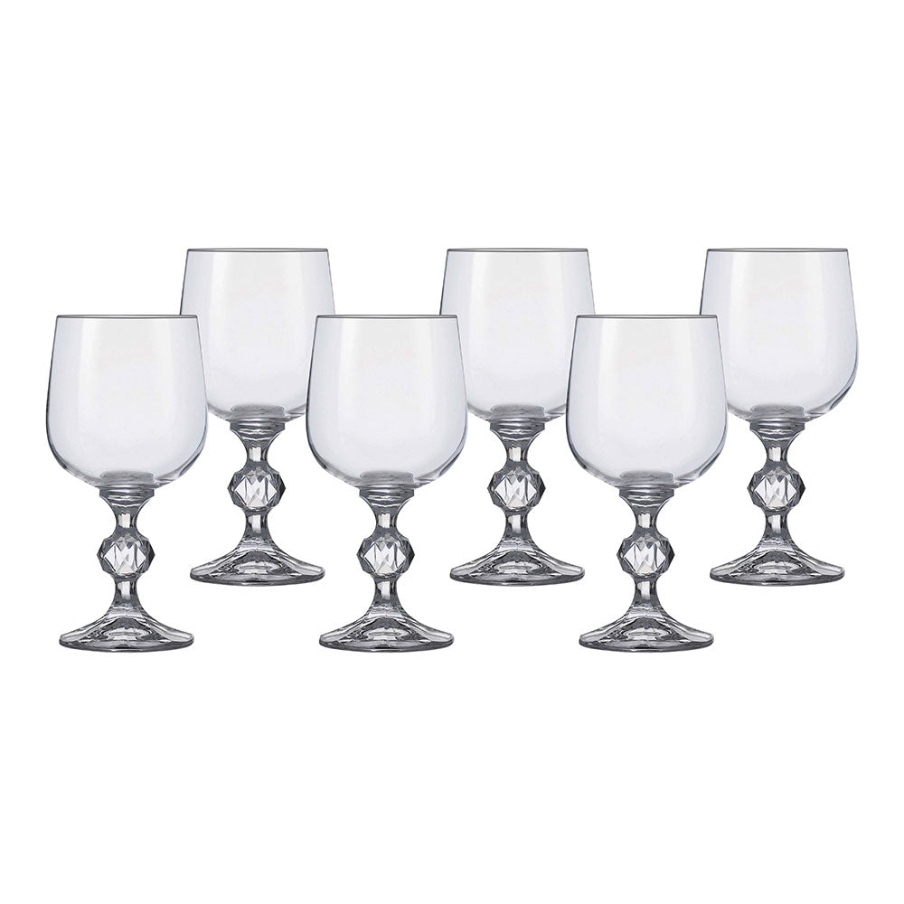 Bohemia Claudia Wine Glass（6のセット）