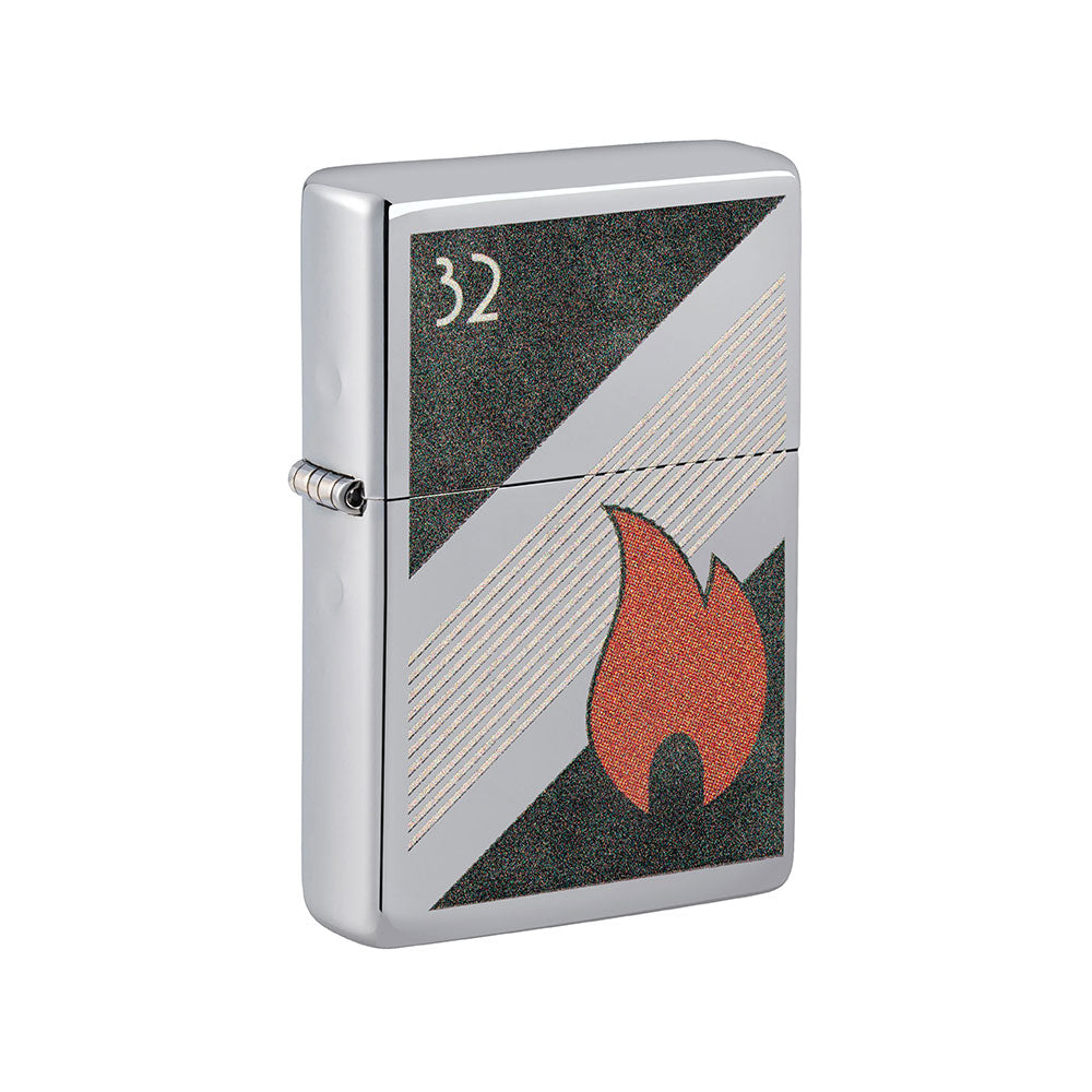 Briquet du vent de conception de flamme de Zippo