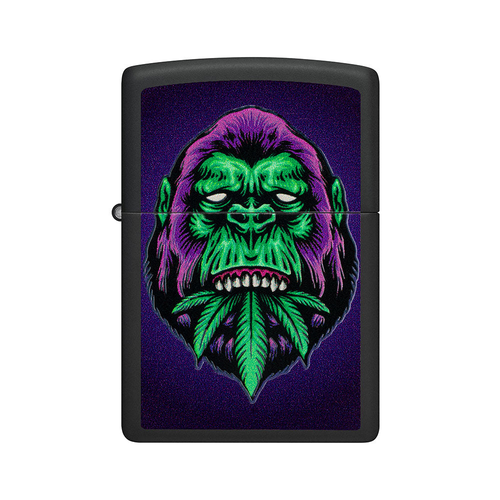 Zippo Cannabis Black Light a prueba de viento más ligero