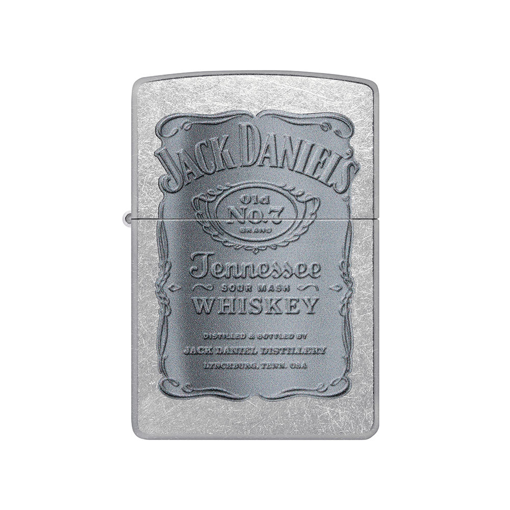 Encendedor a prueba de viento de Zippo Jack Daniel Street Chrome