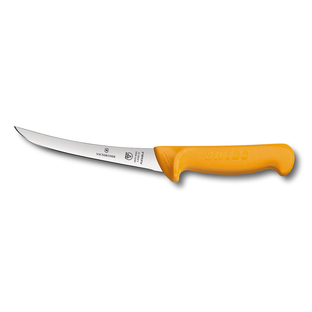 Cuchillo de bonificación de cuchilla curva de swibo 13 cm (amarillo)