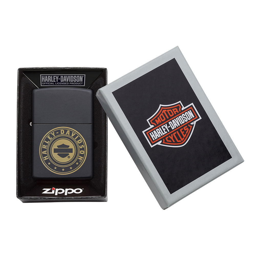 Zippo Harley Davidson Matte Black zapalniczka