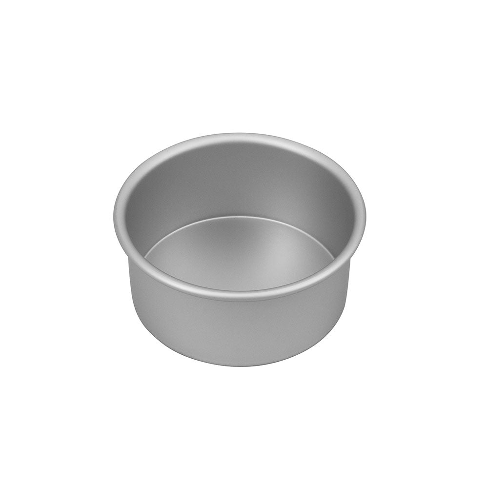 Bakemaster zilver geanodiseerde ronde cake pan