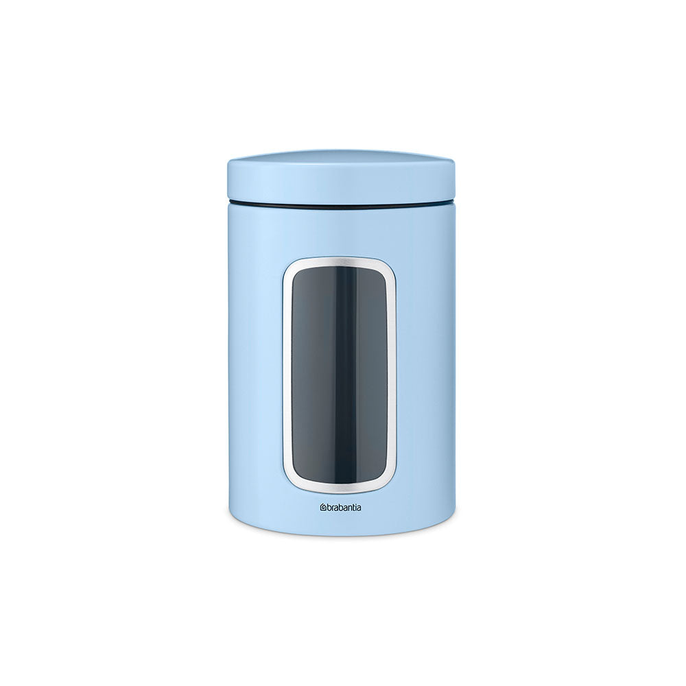 Brabantia Window Canister 1.4L (marzycielski niebieski)