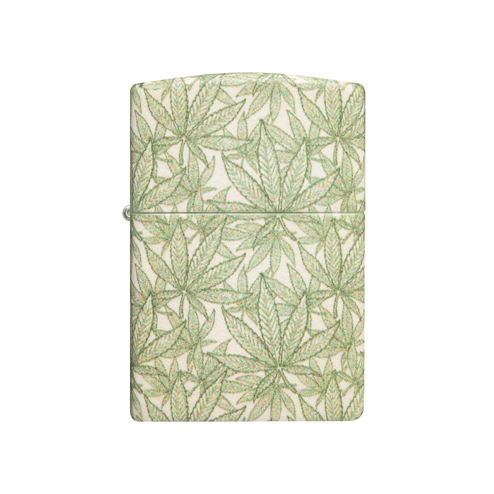 Zippo 540 Design de cannabis fosco isqueiro