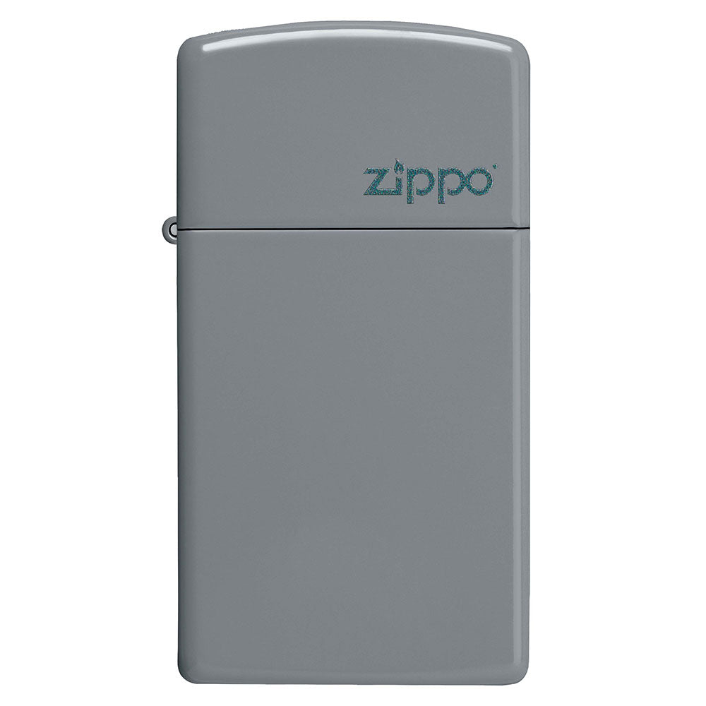 Zippo slank flat lettere