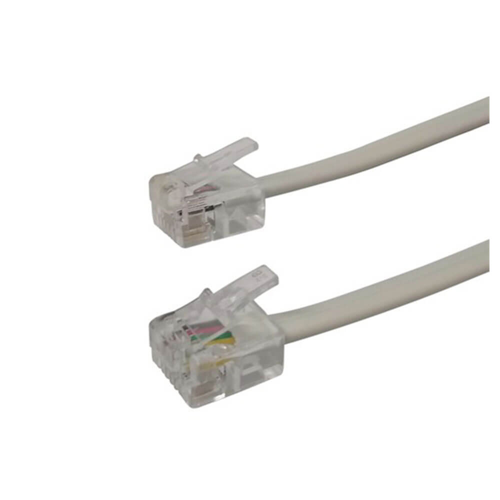 RJ12 6 Posición 4 enchufe de conductor para enchufar el cable