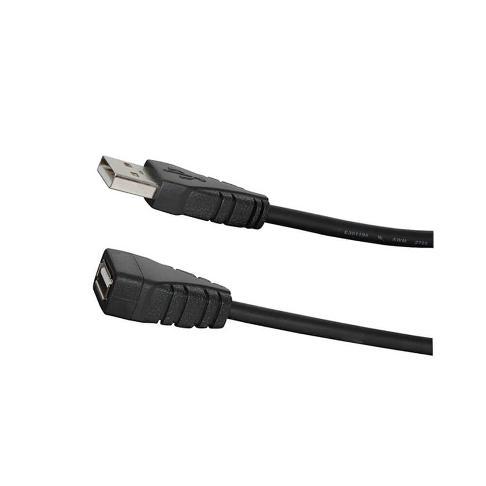 USB 2.0 Type-A Plug to Socket Cable 5PCS