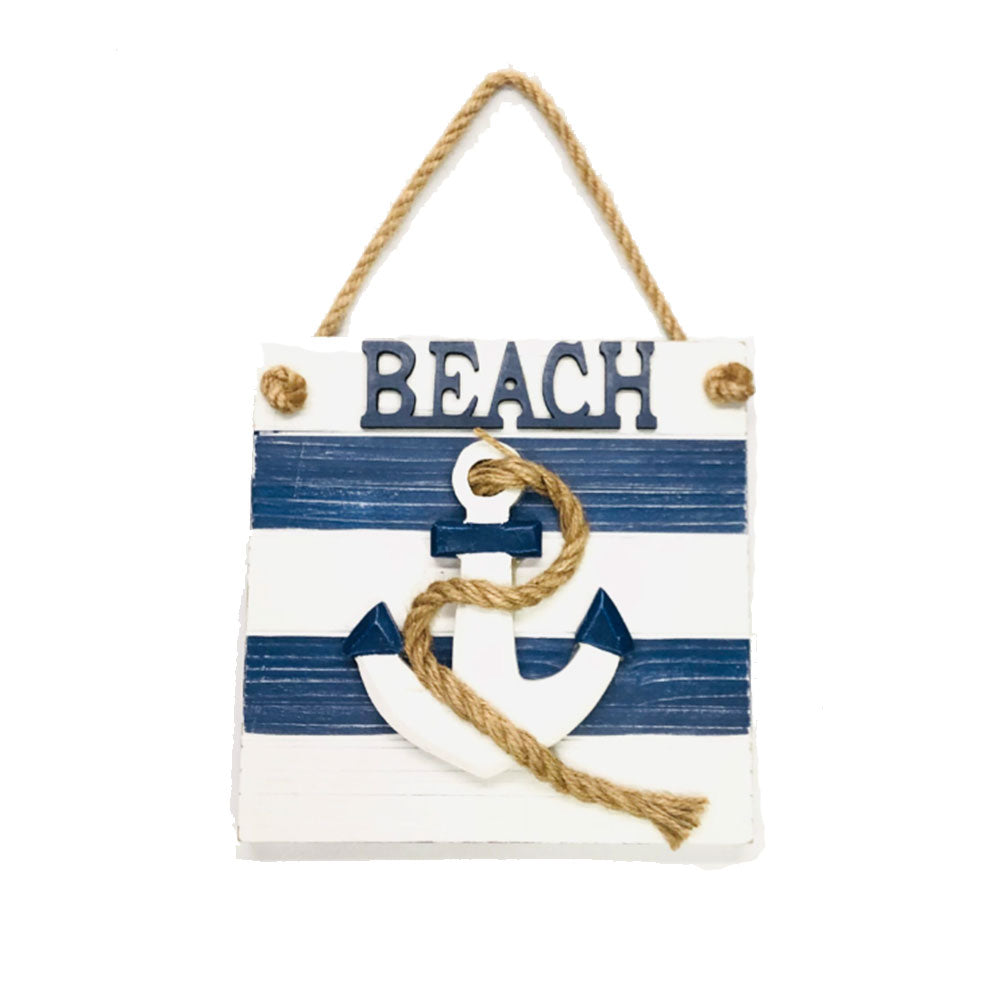 Nautical Beach znak wiszący dekoracje ścienne