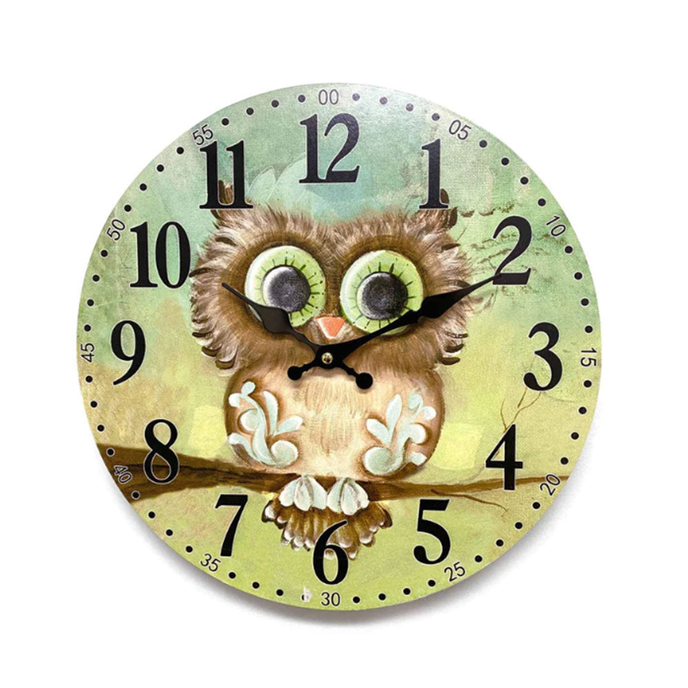 Clock mdf classico MDF 12 "(34x34x2.5cm)