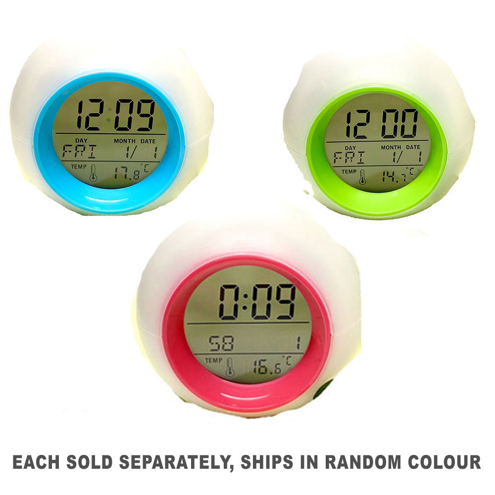 Rainbow Light Multifunctional Digital Clock