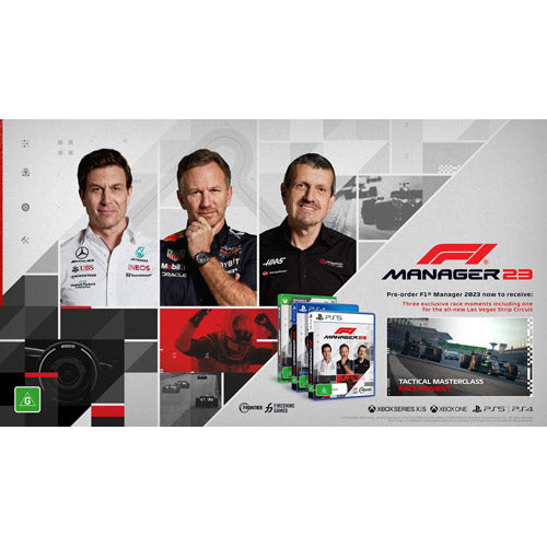 PS4 F1 Manager 2023 Game