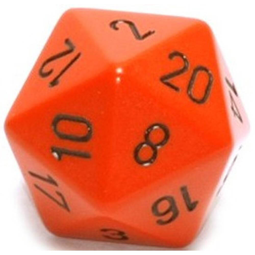 D20 Kości nieprzezroczyste (34 mm)