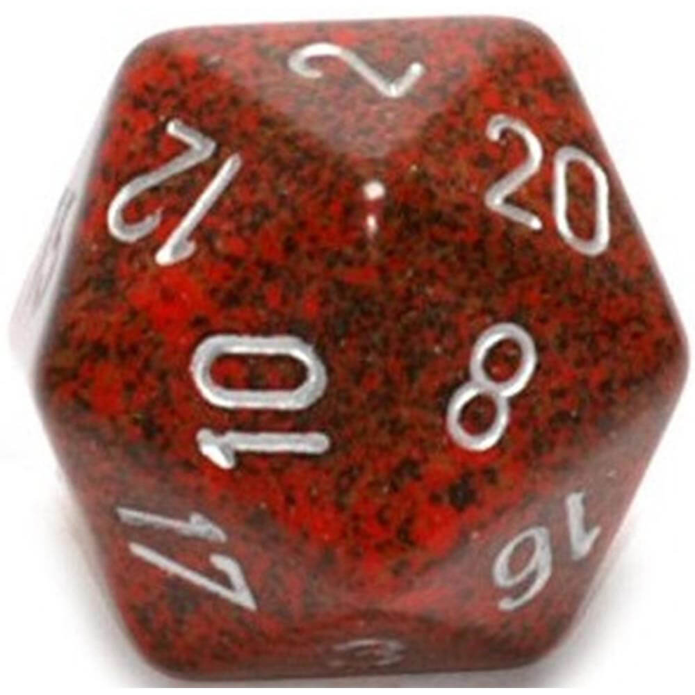 D20 dados moteados (34 mm)