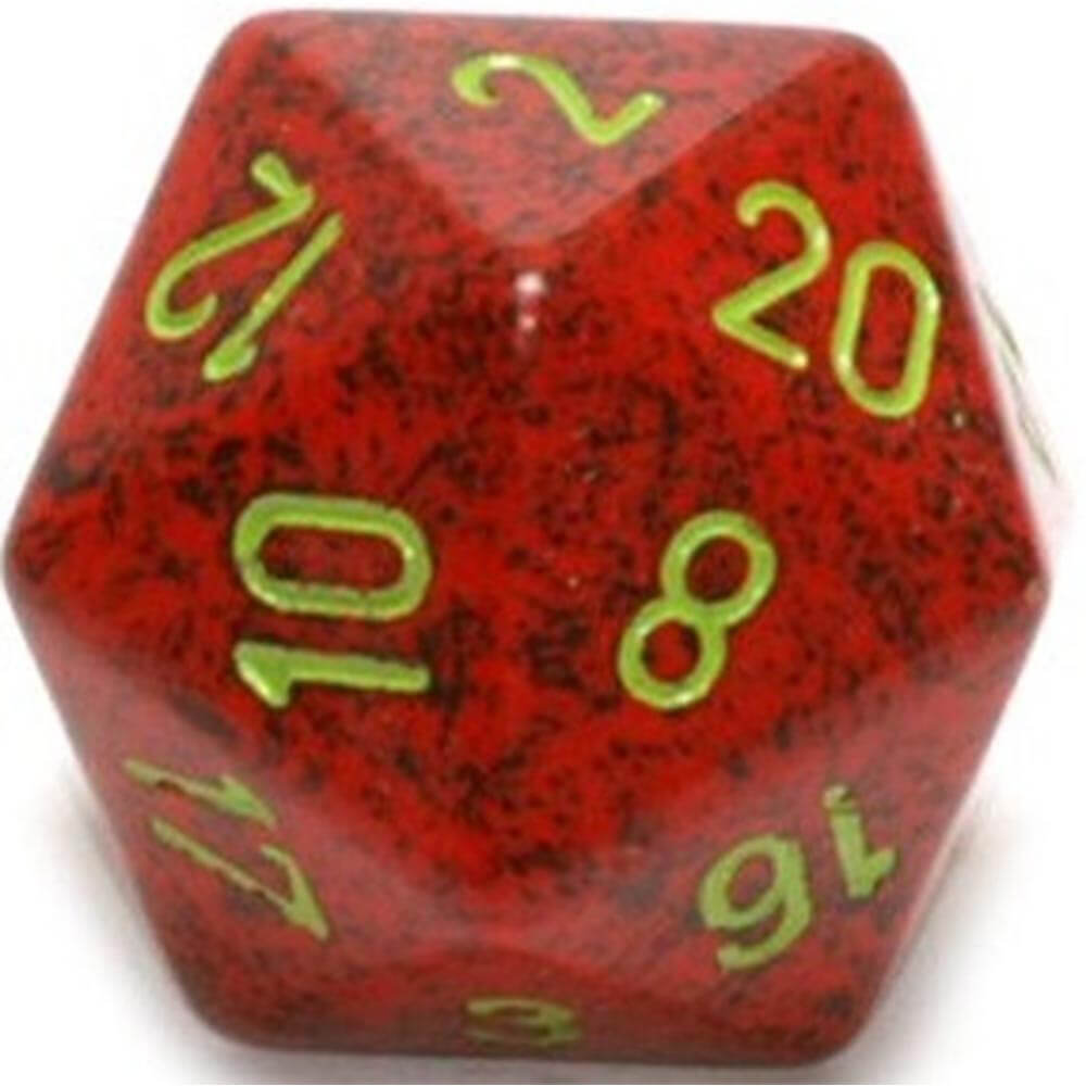 D20 Kości nakrapiane (34 mm)