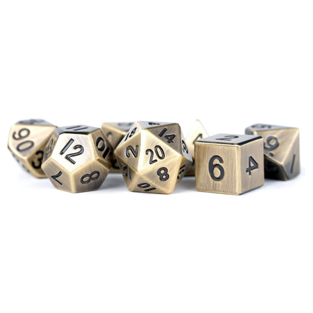 Metalliske terninger Gamemetal Dice Set