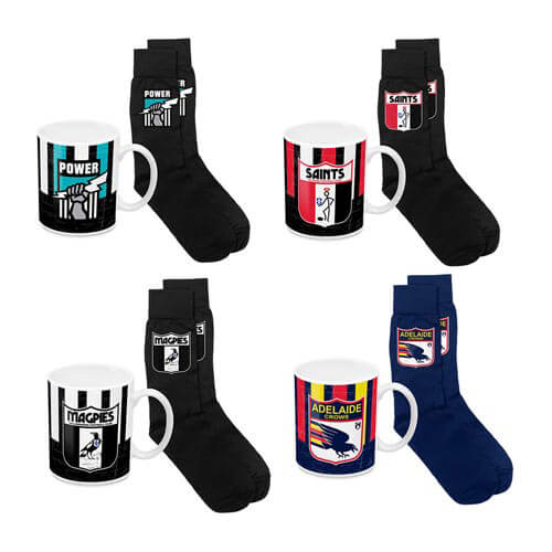 AFL Coffee Mug and Socks Heritage