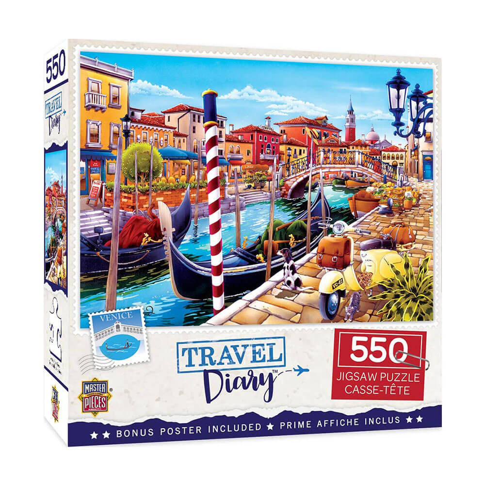 MP Travel Diary Puzzle (550 pcs)