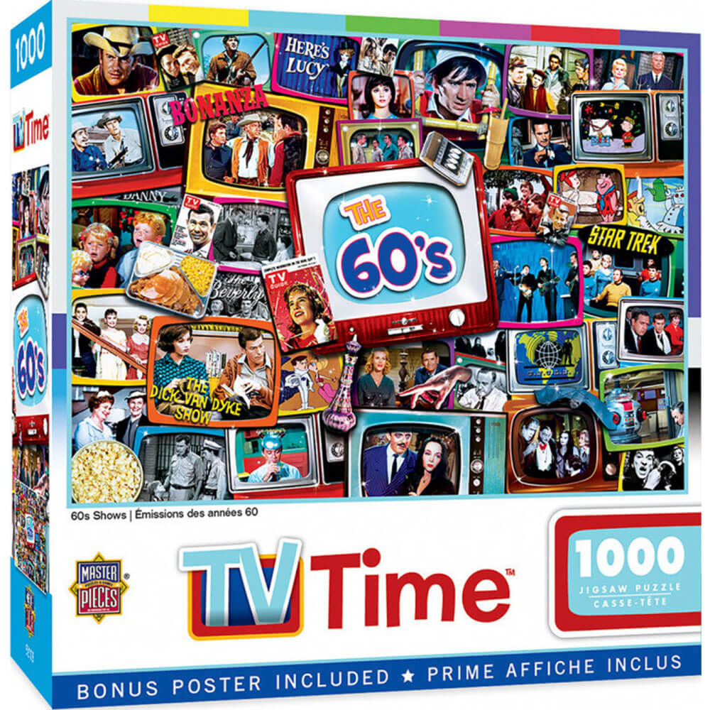 Arcydziele TV Time Shows 1000pc Puzzle