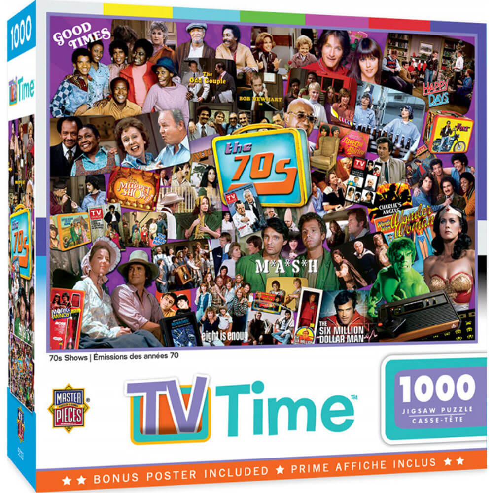 Arcydziele TV Time Shows 1000pc Puzzle