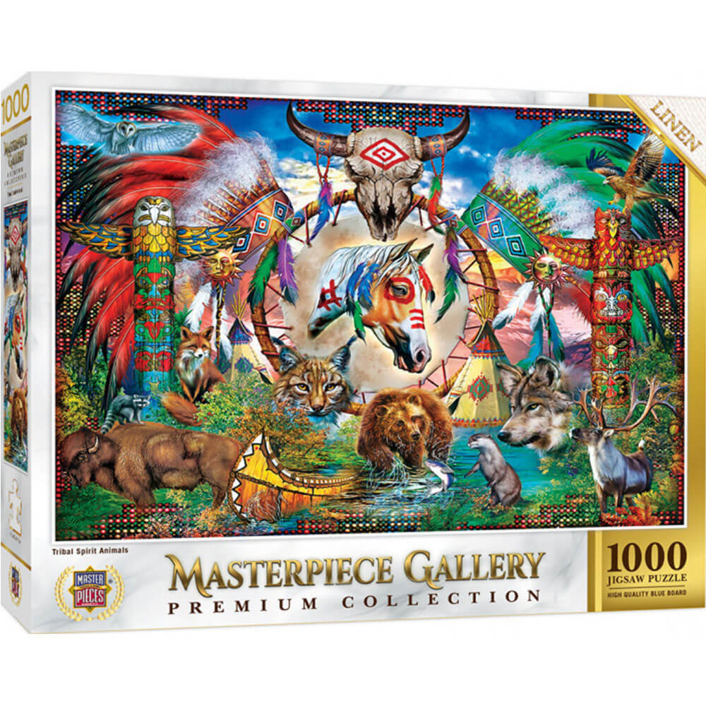 Galeria de obras -primas 1000pc Puzzle