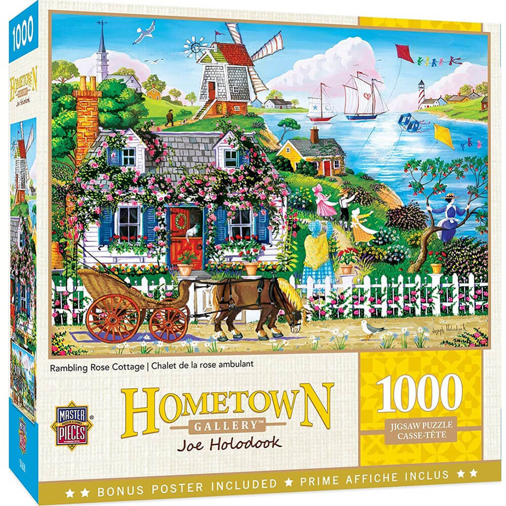 Masterpieces Hometown Gallery 1000pc puslespil