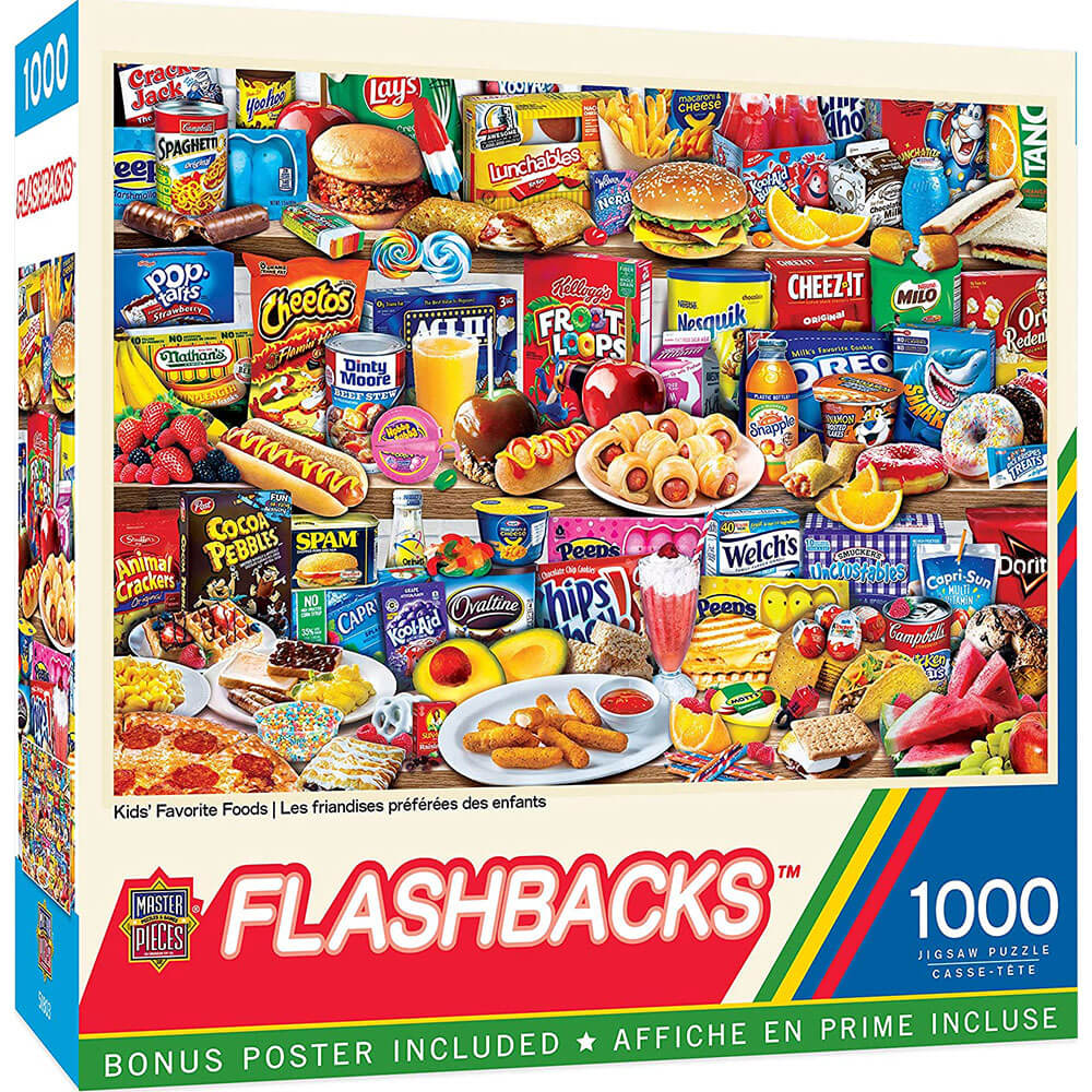 Masterpieces flashbacks 1000pc pussel