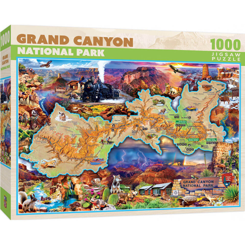 Masterpieces National Park 1000pc puslespil